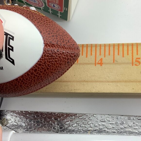 The Ohio State Football Christmas Ornament Touchdown Treasures Topperscot 3.5" - Picture 5 of 5